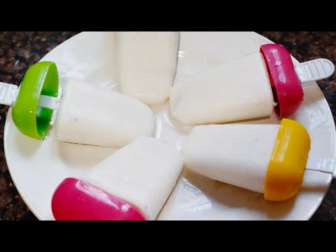 নারকেল দিয়ে আইসক্রিম গ্যাস চুলা ছাড়া সহজ রেসিপি / coconut ice cream