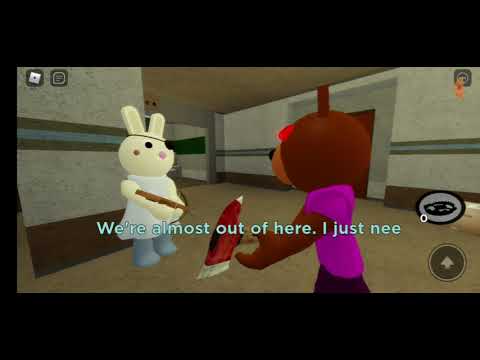 Infected Doggy Saves Bunny From Metro!! - Roblox Piggy