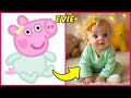 How Peppa Pig Look As Humans Guess The Voice Suzy Sheep George Pig Zoey Zebra