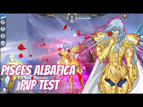 The Lonely Rose - Lets Try Pisces Albafica !! Pisces Albafica PVP Test | Saint Seiya Awakening CN