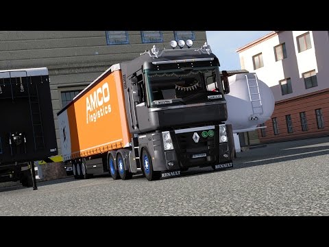 ETS 2 - 1.27 "Drumuri Europene"Slavonsky Brod(HR) - Grad(A) ProMod 2.16 - Renault Magnum