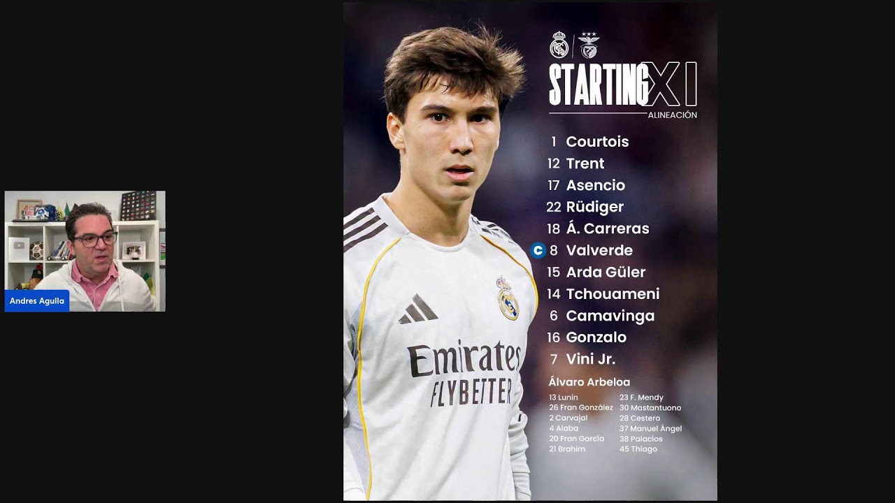 Real Madrid vs Benfica, la previa