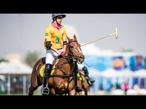 Polo Game Highlights - Desert Palm vs. Ghantoot | Dubai Polo Silver Cup 2019 SemiFinals Chukker 1-2