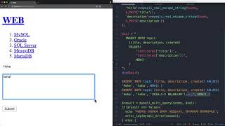 WEB3 - PHP & MySQL : 10.2 보안 sql injection의 원리