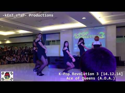 Ace of Queens (A.O.A.) on K-Pop Revolution 3