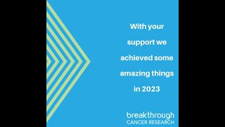 2023 End Of Year - Impact in numbers