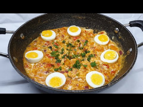 Shakshuka Recipe (Yemeni Style Shakshouka) | Healthy Breakfast