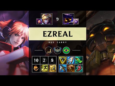 Ezreal ADC vs Veigar - BR Challenger Patch 25.18