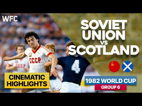 Soviet Union 2-2 Scotland | 1982 World Cup Group 6 Match | Highlights & Best Moments