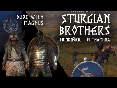Sturgian Brothers vs Battania | Mount & Blade 2 Bannerlord Beta Captain Mode Duos
