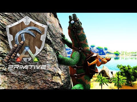 ARK PRIMITIVE T2 EP47 - Aventura Na Caverna, Megalania!