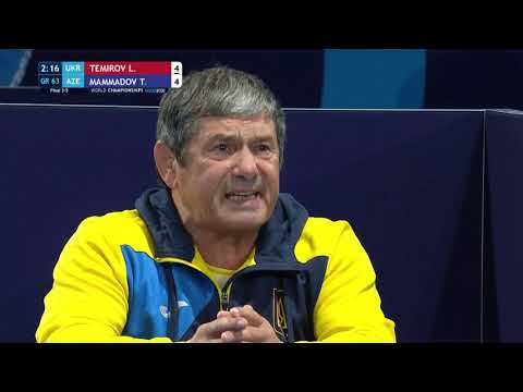BRONZE GR - 63 kg: L. TEMIROV (UKR) v. T. MAMMADOV (AZE)