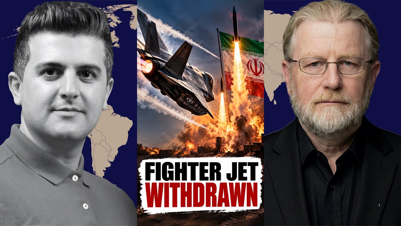 BREAKING: FIGHTER JET FORCED TO WITHDRAW AFTER IRAN MISSILE LAUNCH - w/ Larry Johnson