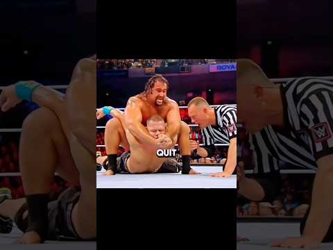 John Cena vs Rusev ☠️ i quit match 💀