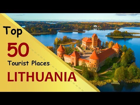"LITHUANIA" Top 50 Tourist Places | Lithuania Tourism