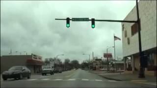 preview picture of video 'Sylacauga Alabama - A Rainy Day Drive'