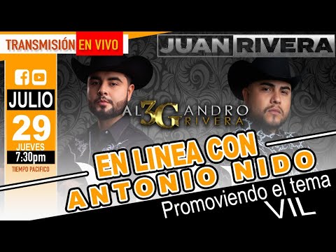 En LINEA Con Antonio Nido y Al3Gandro Rivera