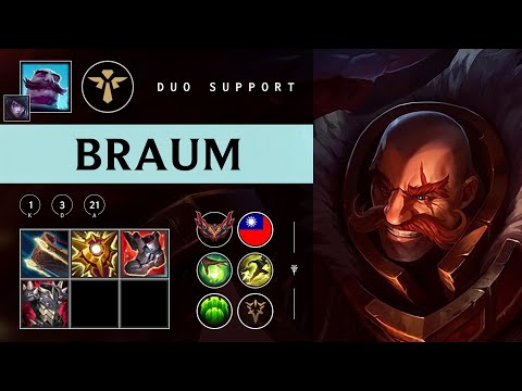 Braum Support vs Yuumi - TW Grandmaster Patch 25.23