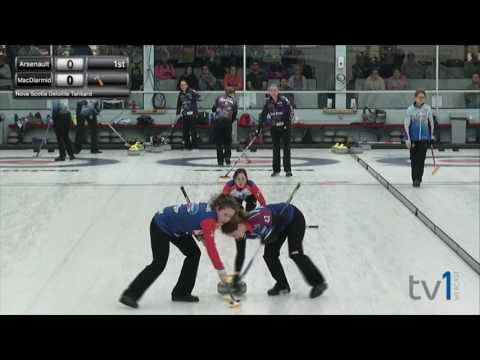 Arsenault vs. McDairmid 2017 NS Scotties Tournament of Hearts (Draw 4)