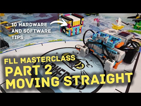 FLL Masterclass Part 2: 10 Tips to Make Your LEGO Spike Prime Robot Drive Straight