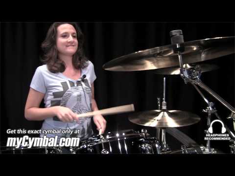 Sabian 18" AAX-Plosion Fast Crash Cymbal - Played by Nicole Marcus (21885XB-1072812R)