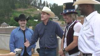 Big &amp; Rich Day parade highlights &amp; interview at the Deadwood Mountain Grand