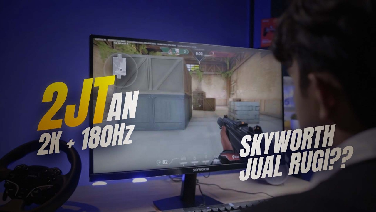 Rekomendasi Monitor 2 Jutaan 2026: Skyworth H27G30Q (2K, 180Hz, Fast IPS)