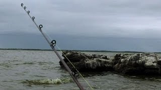 preview picture of video '66- Pesca de Caiaque - Lagoa de Márica/RJ - Remada em Araçatiba - 01-03-2013'