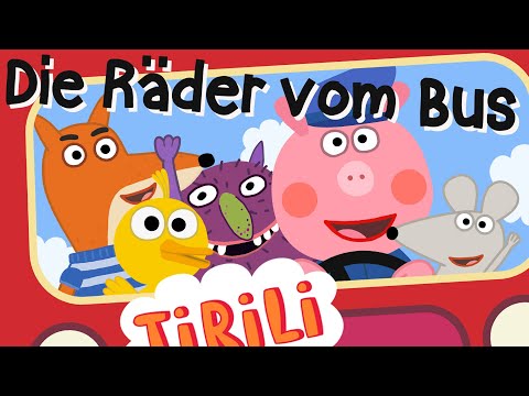 Kinderlied | Die Räder vom Bus | TiRiLi - Kinderlieder