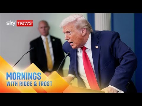 Mornings with Ridge and Frost | Trump heads to Davos after another Greenland threat