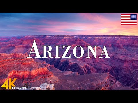 FLYING OVER ARIZONA (4K UHD) - Relaxing Music Along With Beautiful Nature Videos - 4k ULTRA HD
