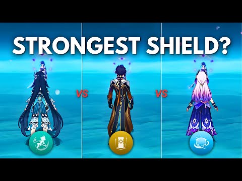 Who is BEST Shielder?? Lanyan Shield Comparison [ Genshin Impact ]