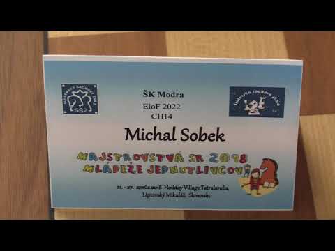 CH14 2.5. Gabriel Guľaš - Michal Sobek 0:1