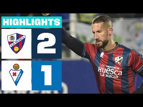 SD HUESCA 2 - 1 SD EIBAR I HIGHLIGHTS LALIGA HYPERMOTION