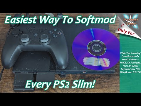 How To Softmod Every PS2 Slim or Bravia PS2 TV! - FreeDVDBoot Method