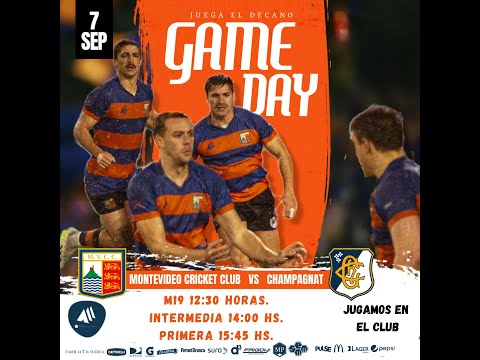 Montevideo Cricket Club  vs Champagnat. Fecha Nº18 del Campeonato Uruguayo de Rugby