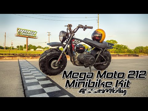 Mega Moto 212 Mini Bike Kit Build