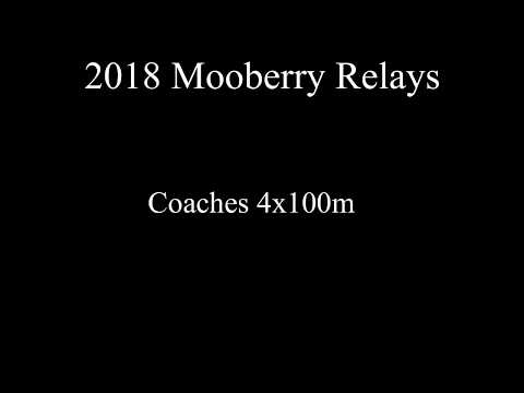 2018 Mooberry Relays Coaches 4x100m (Olympia Highlights)