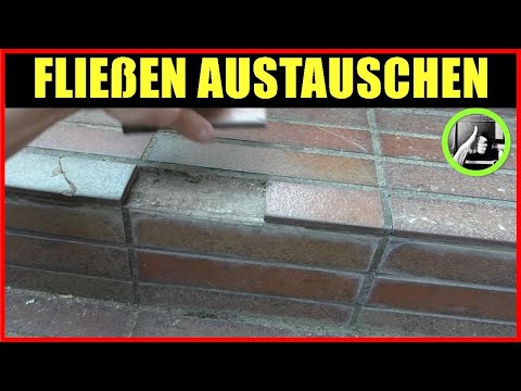 Fließen austauschen ✅ Außentreppe reparieren ✅ Fließen bei Treppe austauschen  #diy