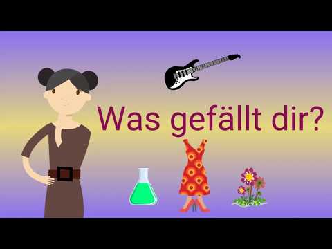 Learn German| Was gefällt dir? Mir gefällt - Mir gefallen| Super Deutsch
