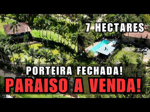 SÍTIO DOS SONHOS COM 3 CASAS E NASCENTE NA CAVERNA - TOUR COMPLETO | 7 HECTARES | SANTA CATARINA