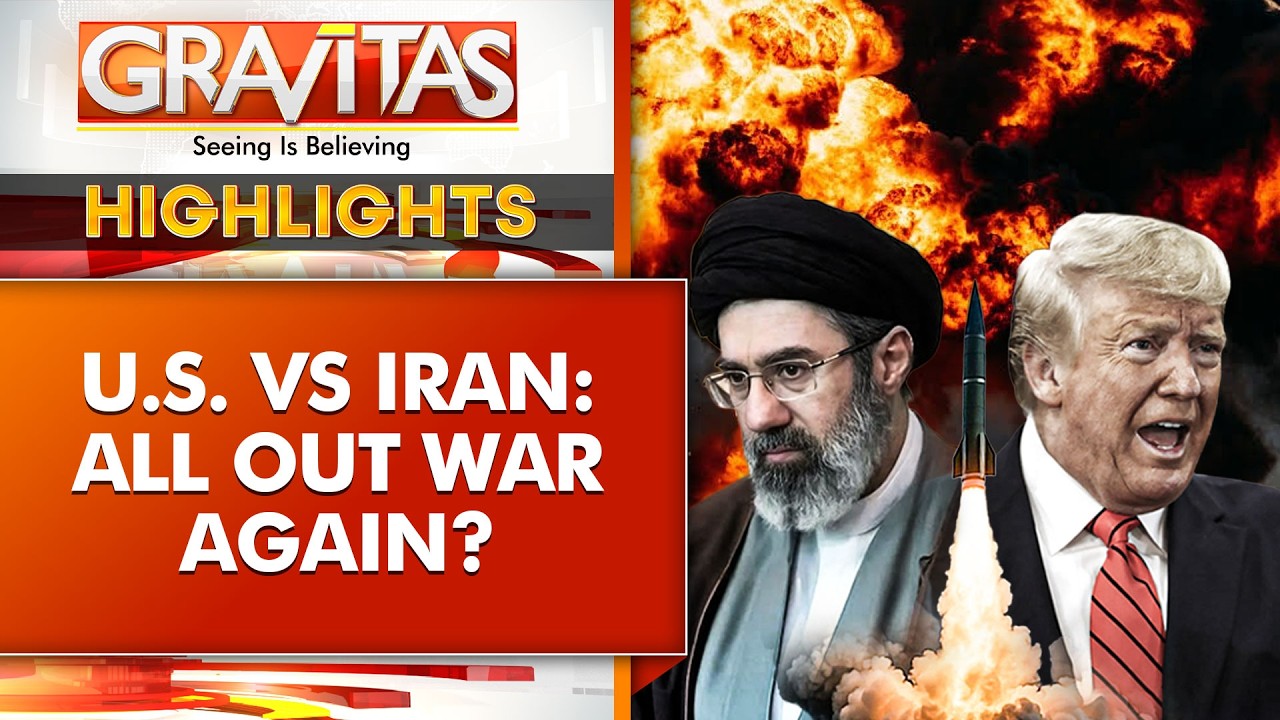US-Iran War: Trump Goes Ballistic, Targets Iran Nuclear Nerve Centre | Gravitas Highlights