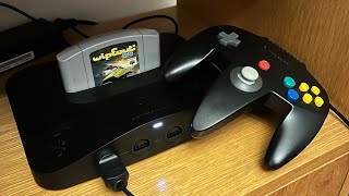 Wipeout 64 Analogue 3D gameplay. 