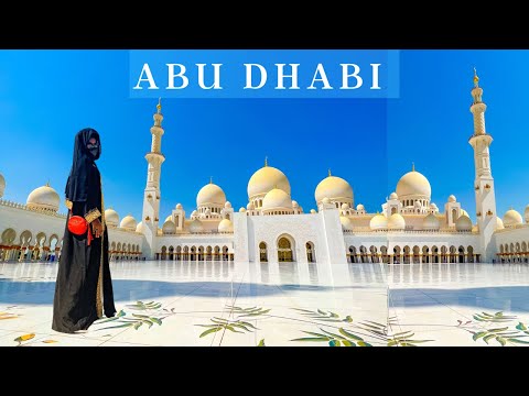 24 HOURS IN ABU DHABI| FERRARI WORLD | SHEIKH ZAYED GRAND MOSQUE | ABU DHABI CITY TOUR | DATE MARKET