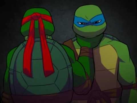 TMNT-Leonardo and Raphael 