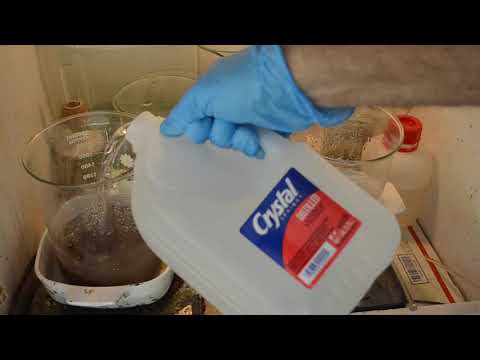 Recovering Gold and Silver from 3.8 kg of Flash RAM IC chips, Part 2