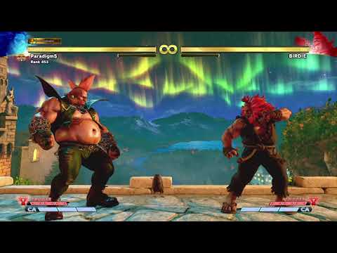 Birdie EX Bullhead VTG Punish - Akuma