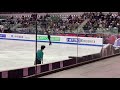 2019 ISU GPF Yuzuru Hanyu Quad Axel 4A Attempt At Practice