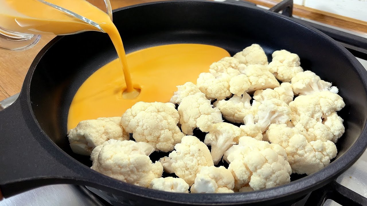 👍 Cauliflower with eggs is tastier than pizza! Now I cook cabbage only like this