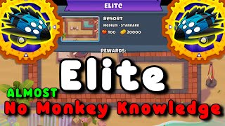 BTD6 Vortex Elite | Almost No Monkey Knowledge | Boss Tutorial